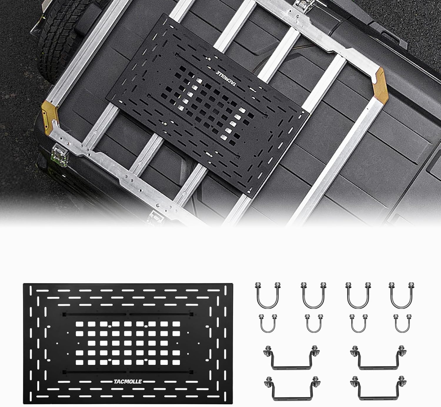 Maiker Jeep Wrangler JK JL roof rack aluminum tent-ready overland