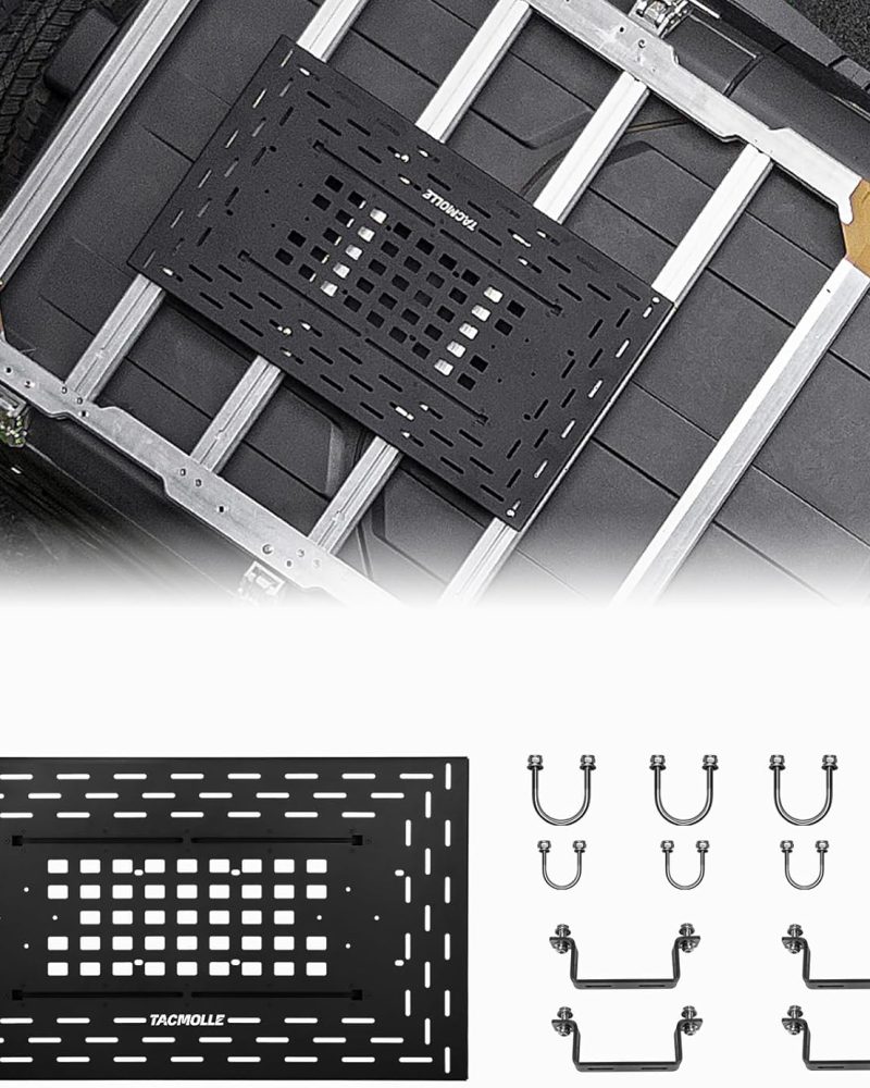 Tacmolle Universal Roof Rack Cargo Carrier Integration Molle Panel