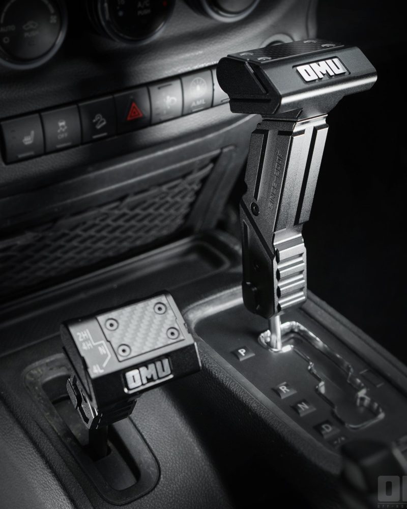 OMU Genesis Series Aluminum Shift Knob Handle for Jeep Wrangler JK 11-17
