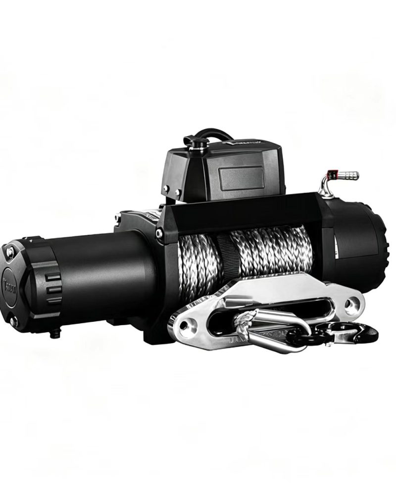 12V Electric Winch, Off-Road Recovery Self-rescue Winch, Waterproof Design