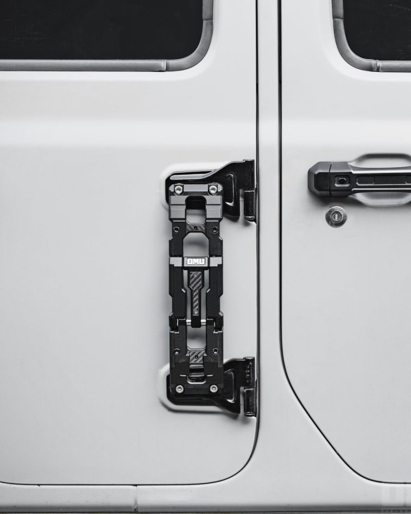 OMU Genesis Door Hinge Step for Jeep Wrangler JK JL JT