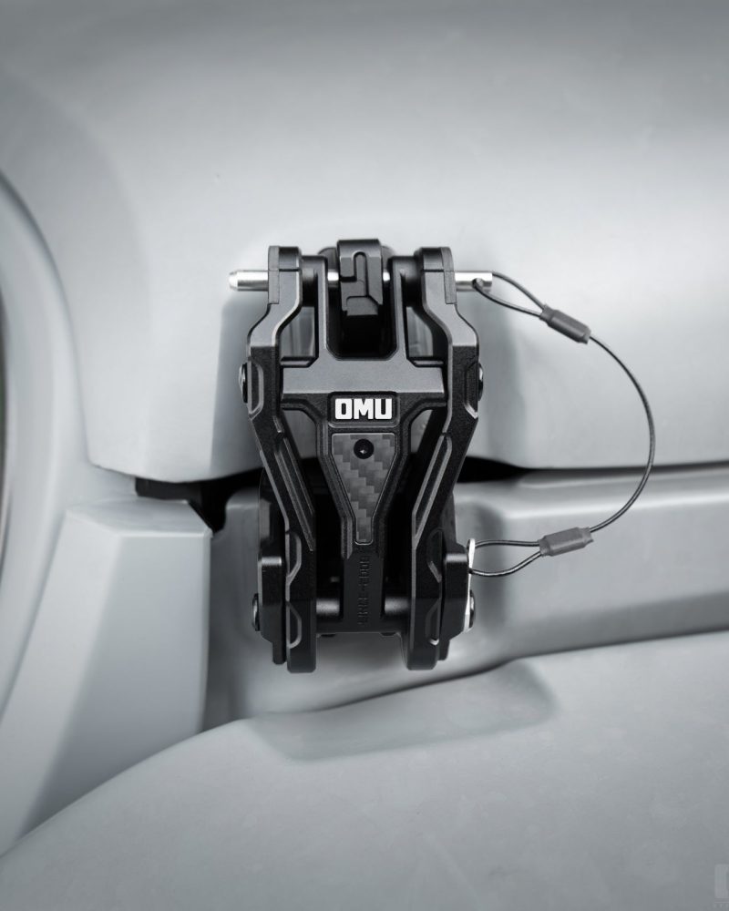 OMU Genesis Hood Catch Kit for Jeep Wrangler JK JL JT