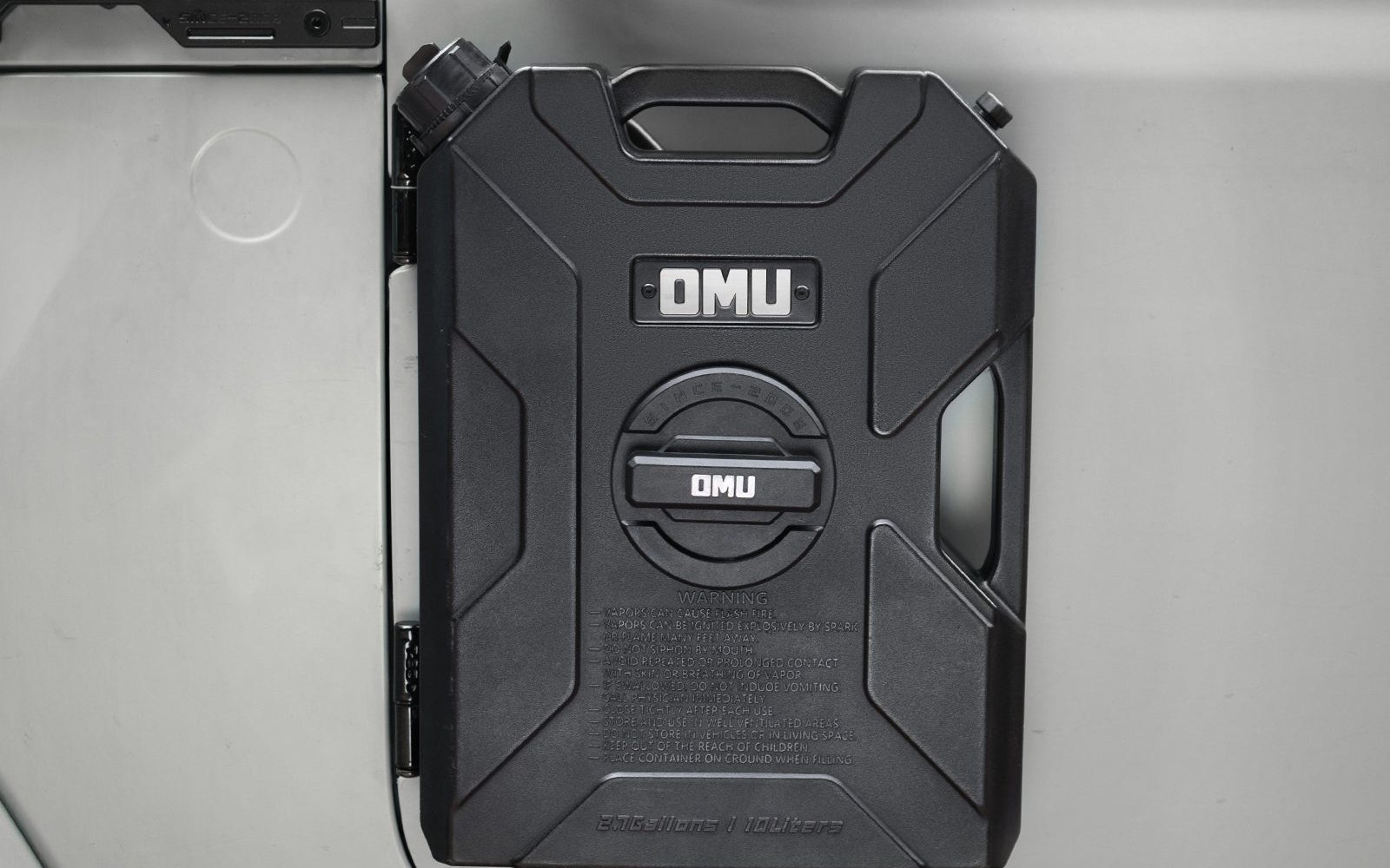 OMU Genesis 10L Door Hinge Jerrycan Kits For Jeep Wrangler JK JL JT