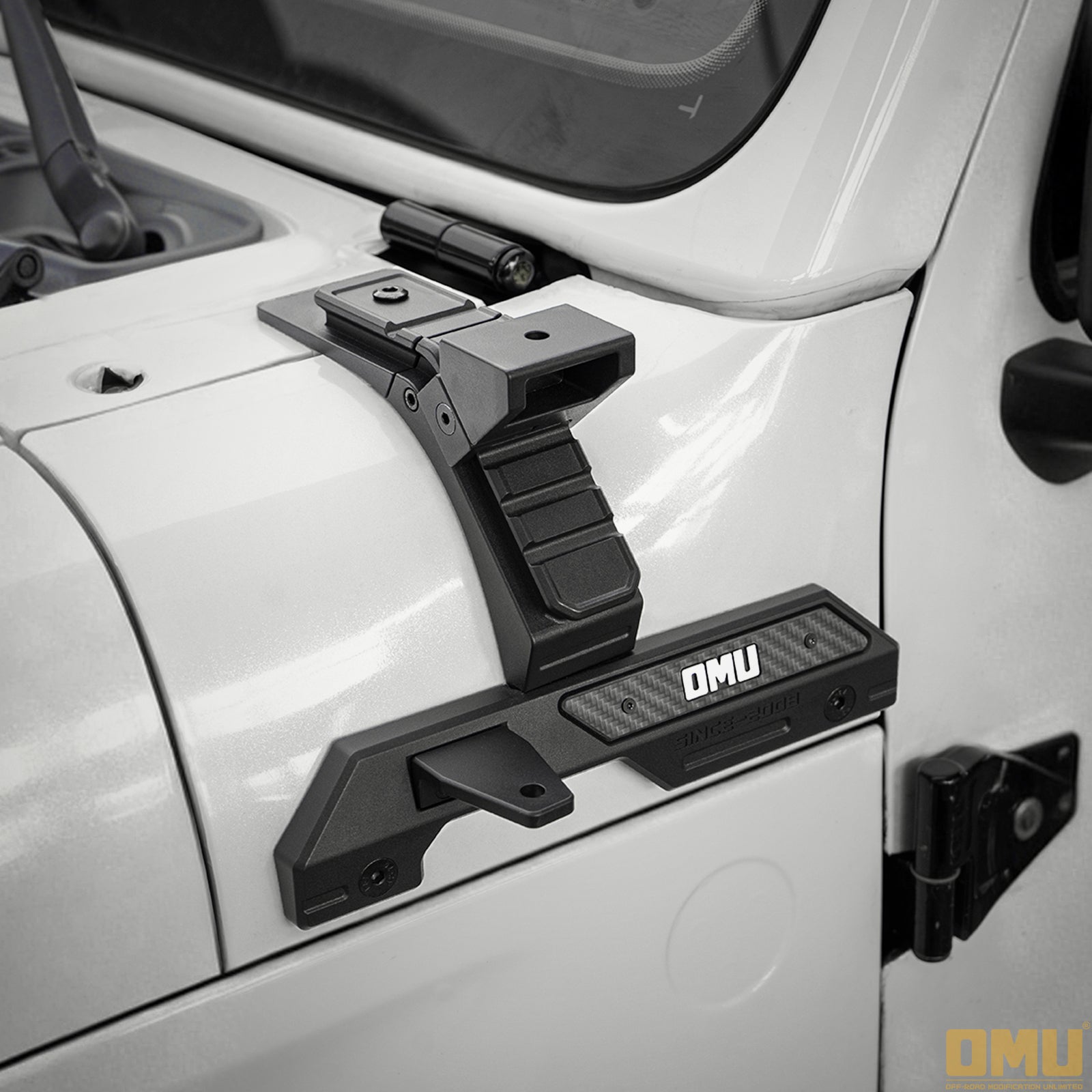 OMU Genesis A-pillar Dual Light Mount for Jeep Wrangler JL Rubicon 392 JT Sand Runner Mojave
