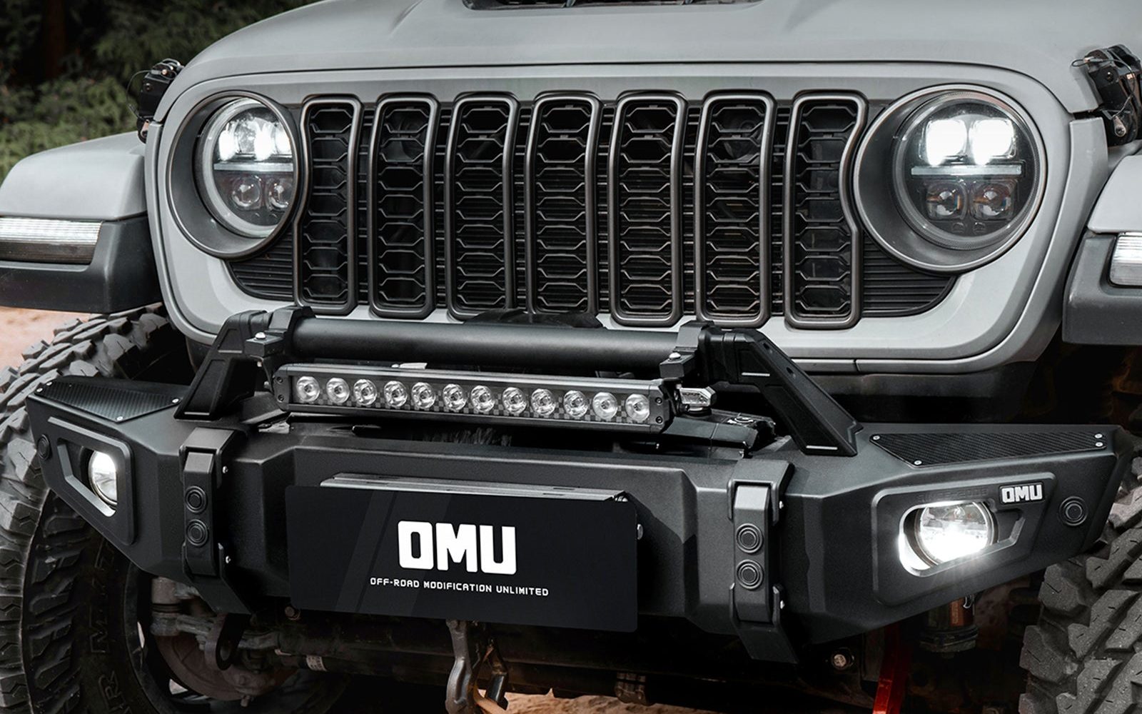 OMU Genesis Front Bumper For Jeep Wrangler JL/Gladiator JT