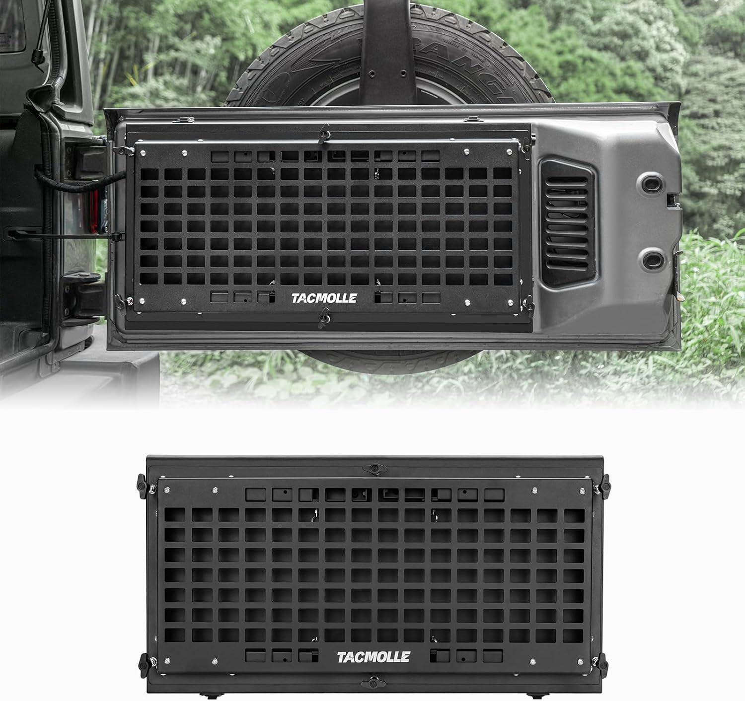 OMU modular 4x4 MOLLE panel for Jeep overlanding