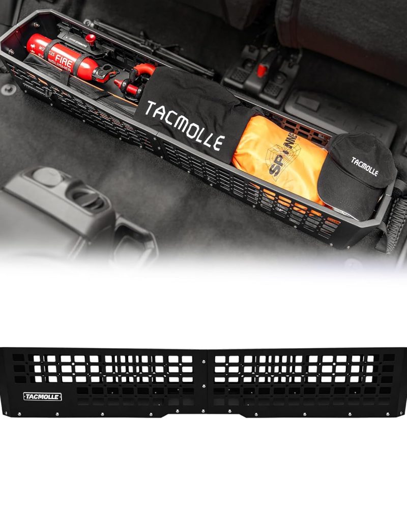 Tacmolle Under Seat Storage Basket For Jeep Gladiator JT