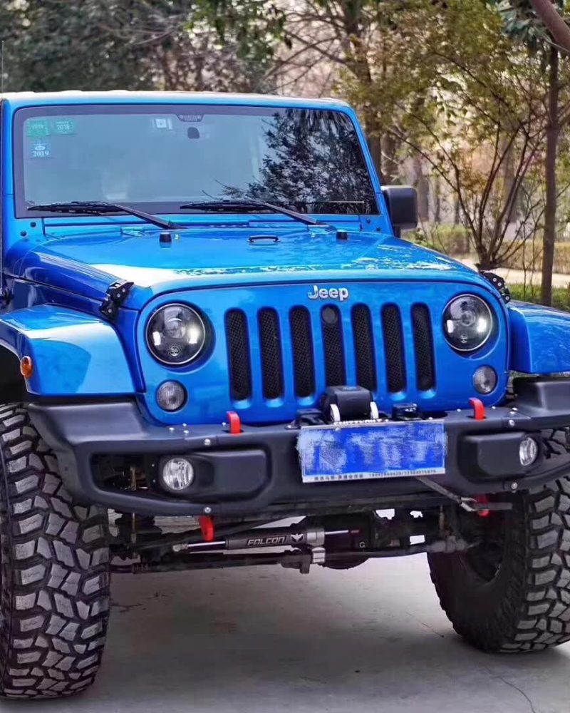 Maiker 10th Anniversary Front Bumper With Corner For Jeep Wrangler JK Accessories