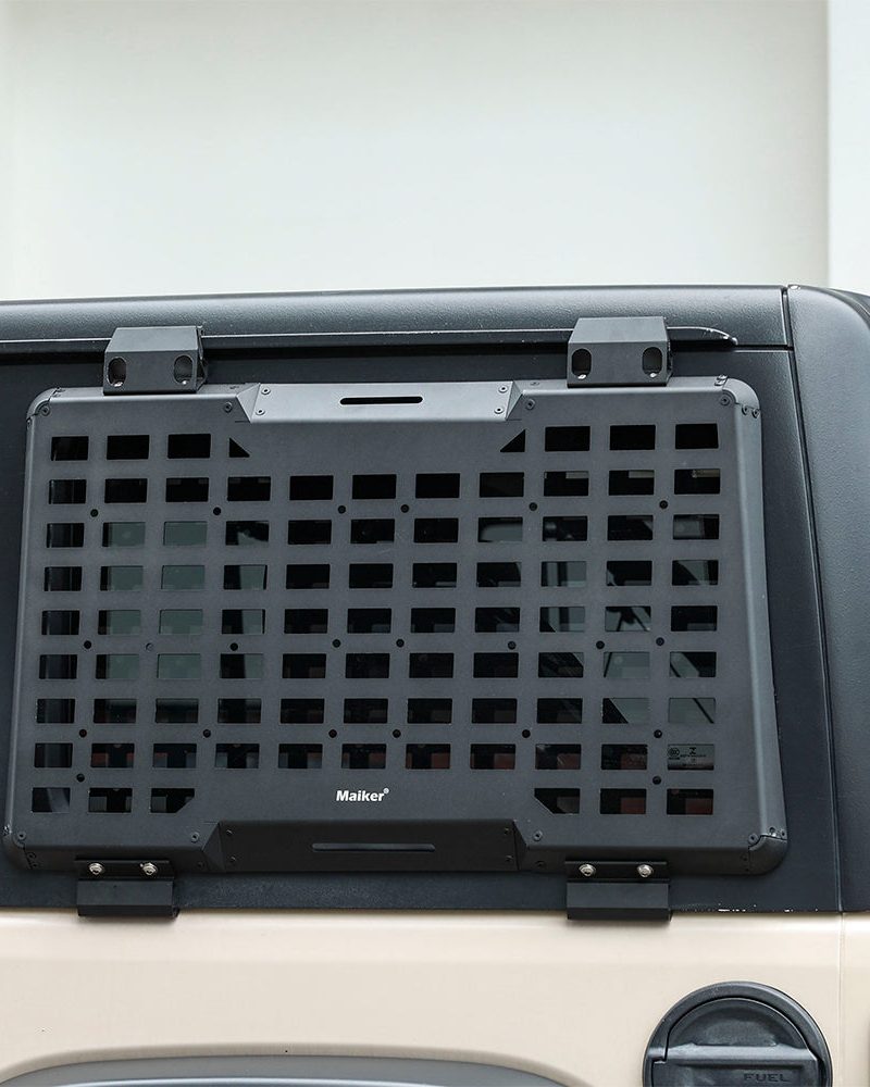 Maiker Rear Window Storage Molle Panel Flank Kit | maike-auto.com