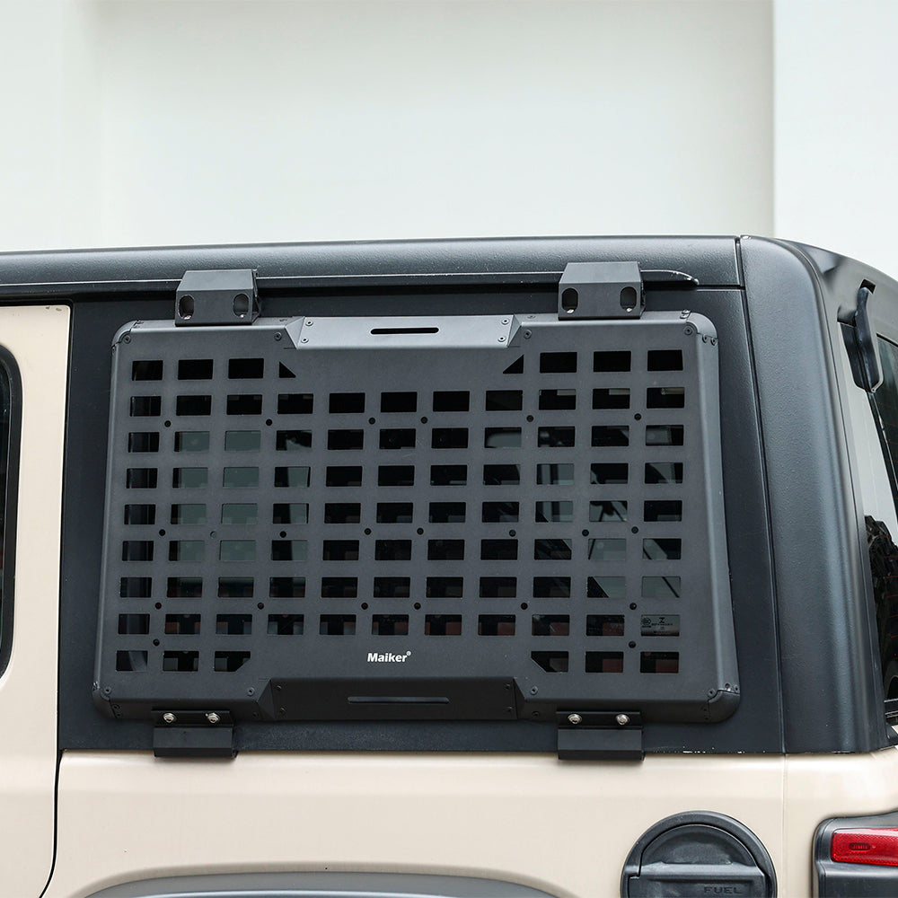 Maiker Rear Window Storage Molle Panel Flank Kit | maike-auto.com