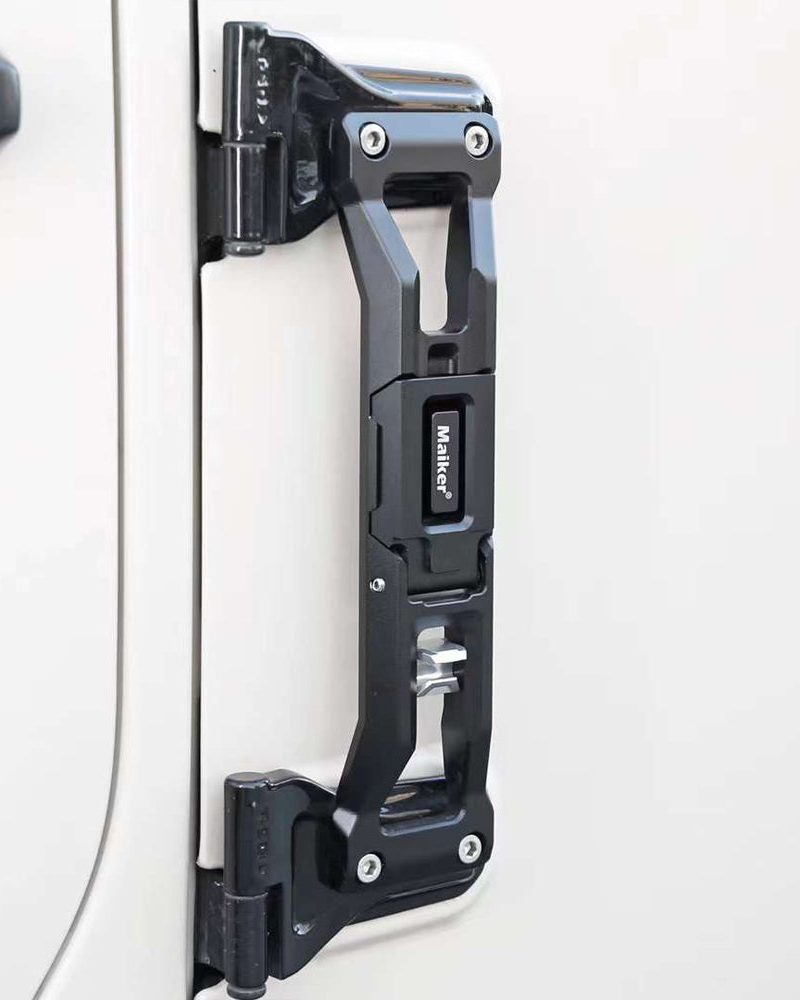Maiker Folding Door Hinge Step With Bottle Opener For Jeep Wrangler JK