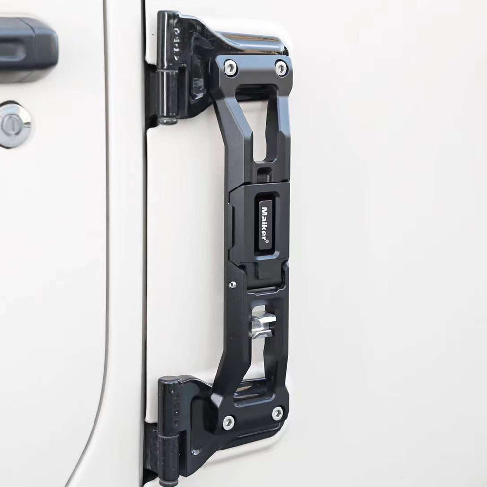 Maiker Folding Door Hinge Step With Bottle Opener For Jeep Wrangler JK