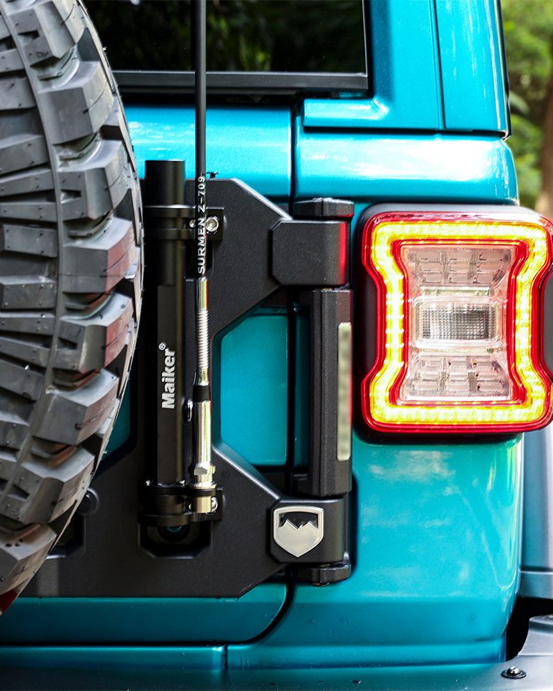 Maiker Tailgate Flagpole Holder For Jeep Wrangler JK/JL