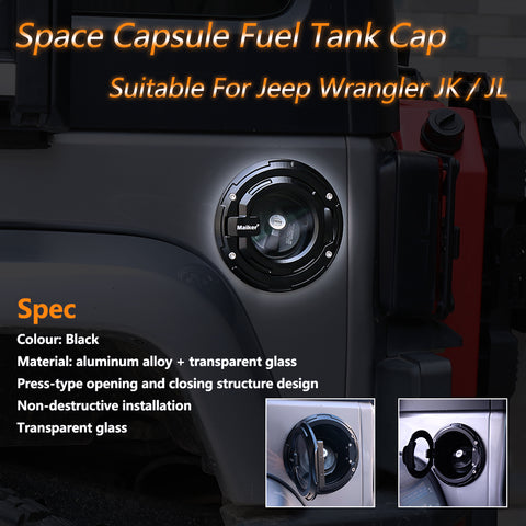 Maiker New Product Space Capsule Tank Cover For Jeep Wrangler JK/JL