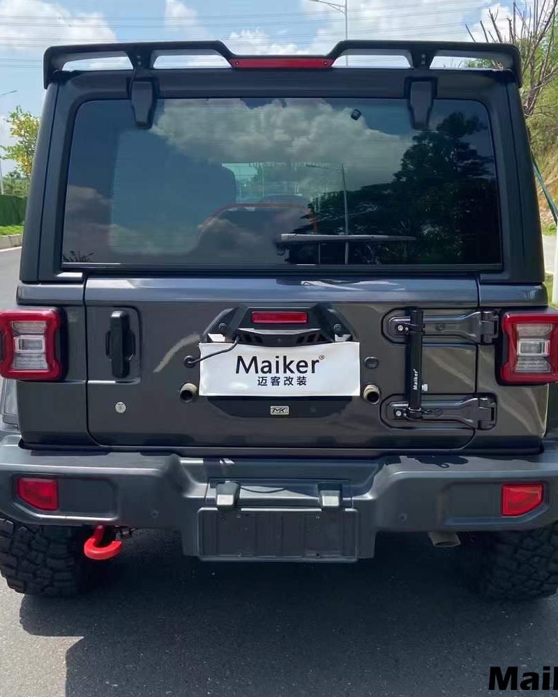 Maiker Spoiler With LED Light For Jeep Wrangler JK /JL Accessories