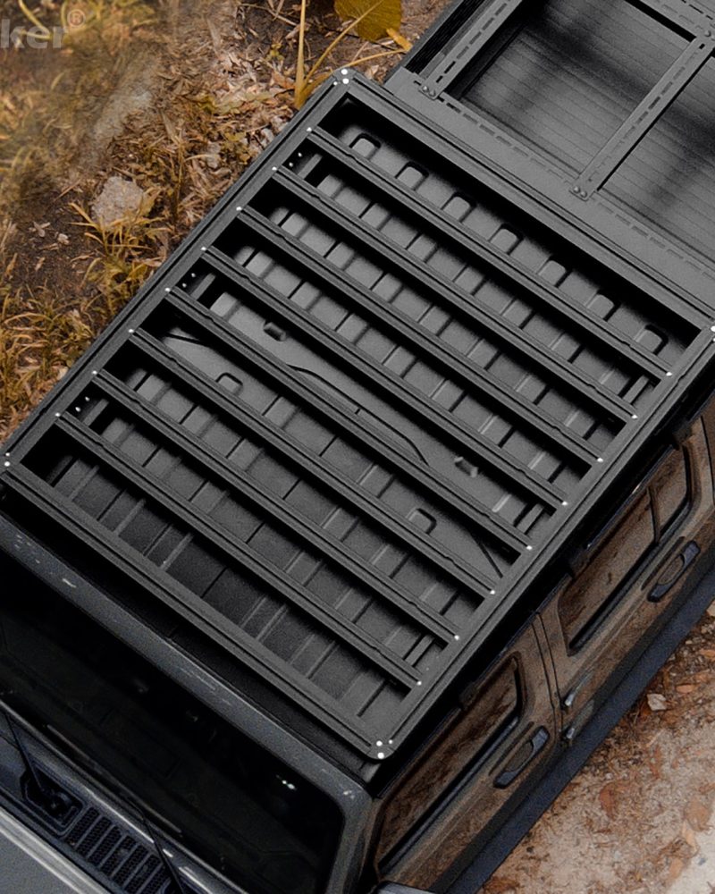 Maiker Aluminum Roof Luggage Rack For Jeep Wrangler JL/Gladiator JT Accessoires