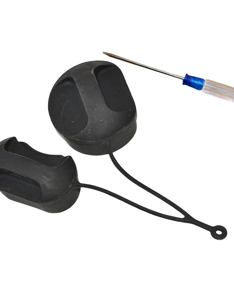 Anti-Lost Silicone EV Charger Port Cover for BYD Waterproof Dustproof Plug Cap Kit with Complimentary Screwdriver
