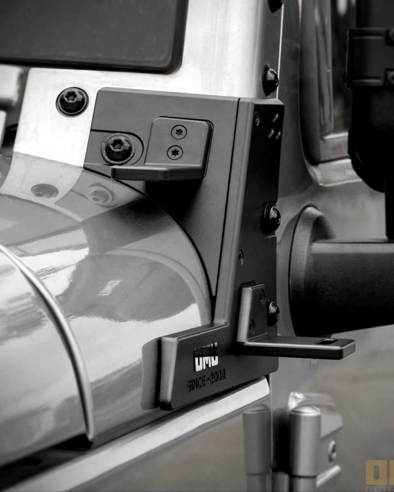 OMU Genesis Series A-pillar Light Bracket For Jeep Wrangler JK