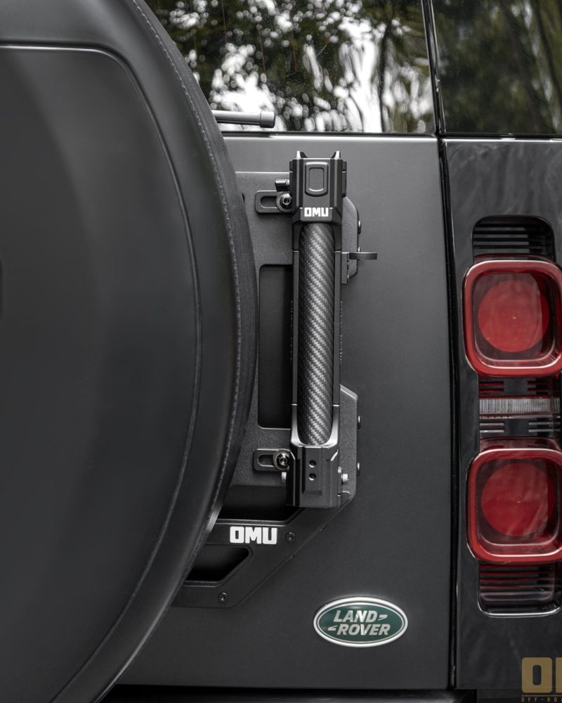 OMU Genesis Series Aluminum Flagpole Holder Brakcet for Land Rover Defender