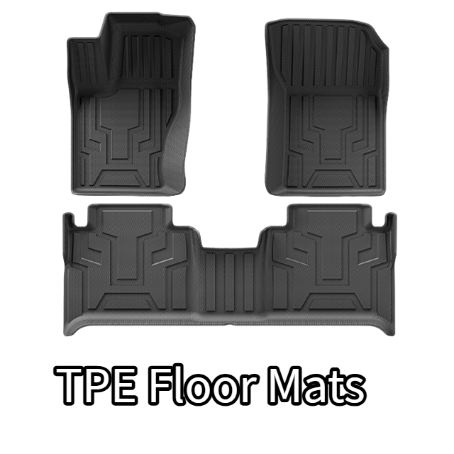 GWM Tank 500 Hybrid TPE Floor Mats Trunk Mat TPE Rear Back Seat Protect Mat Four-piece Set
