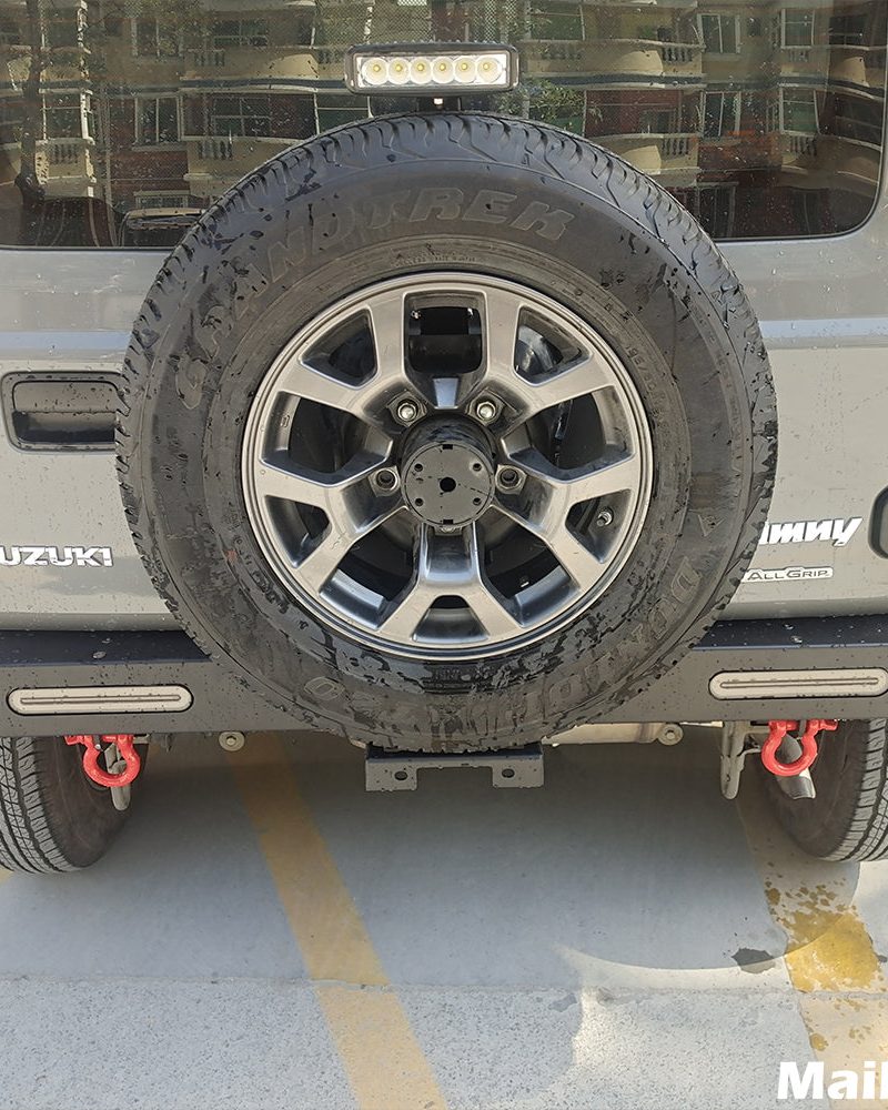 Maiker Steel/Aluminum Rear Bumper For Suzuki Jimny JB64/JB74 Accessories