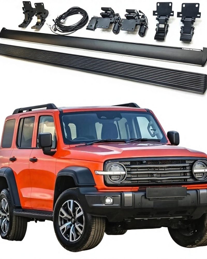 2PCS Power Side Steps Electric Running Boards Fits for GWM Tank 300 2021-2025
