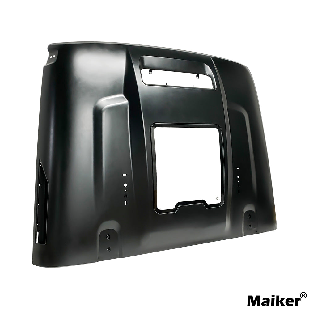 Maiker space capsule engine hood for Jeep Wrangler JK JL Gladiator JT aftermarket styling upgrade