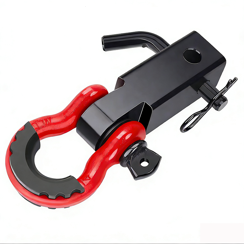 3-Hole Square Head Aluminum Alloy Trailer Arm Heavy-Duty Easy-Install Towing Hitch for Pickup/RV/Off-Road SUV