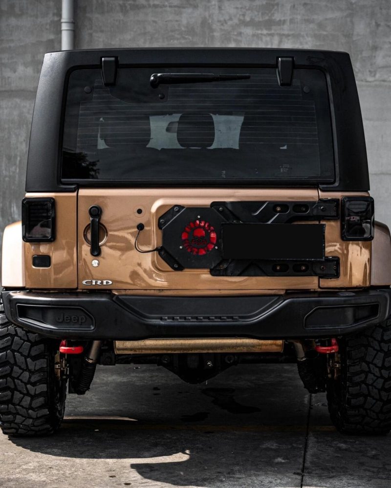 Maiker 10th Anniversary Steel Rear Bumper For Jeep Wrangler JK