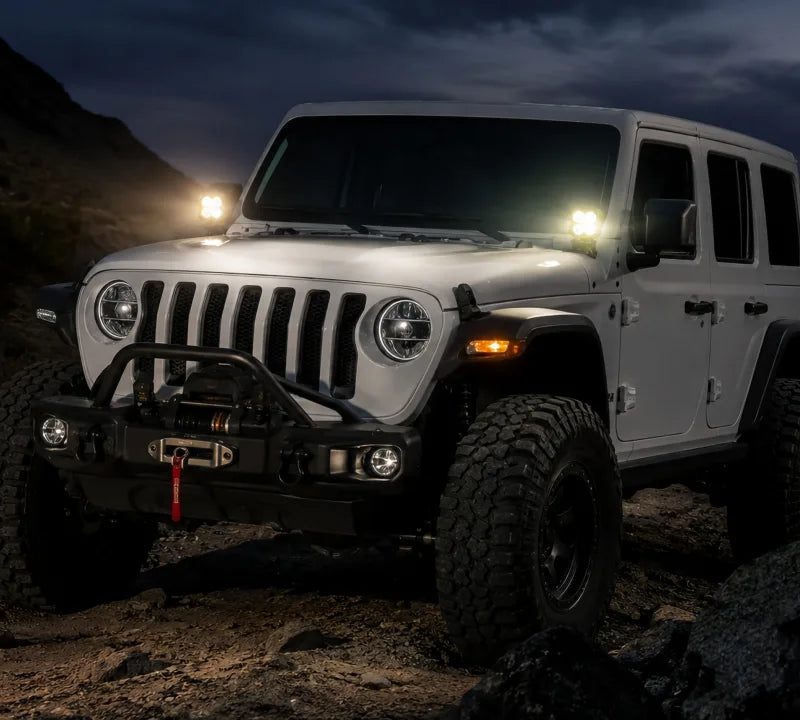 OMU Genesis 3'' A-Pillar Spotlight Lighting Guide | Maike Auto