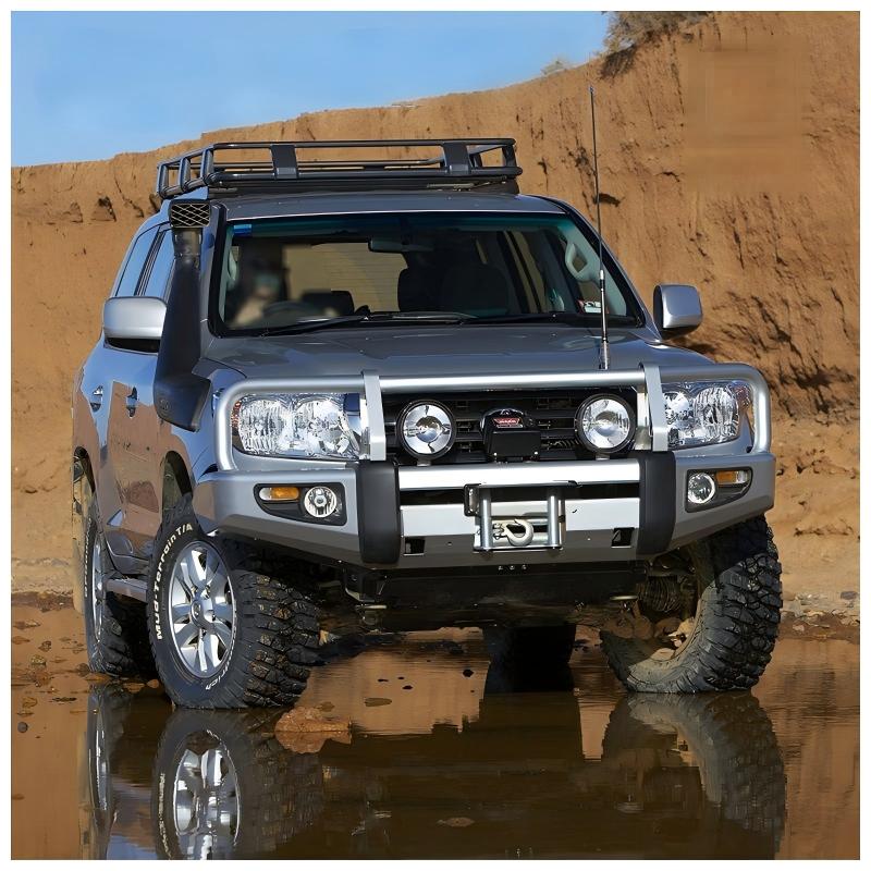 4 Exterior Accessories Steel Competitive Bull Bar Front Bumper Guard for LC200 Off Road Upgrade Body Parts