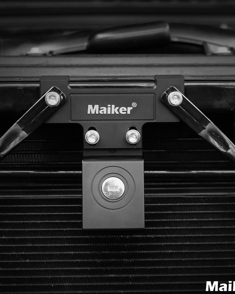 Maike Auto Hidden security bolt hood lock for Jeep wrangler JL 18+ accessories