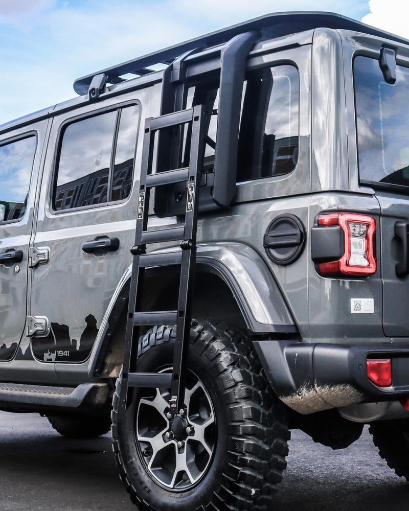 WS Roof Rack and Side Ladder for Jeep Wrangler JK/JL From Maiker