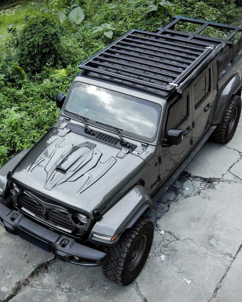 Maiker Armor Steel Hood Bonnet for Jeep Wrangler JL/Gladiator JT 4X4 Accessory