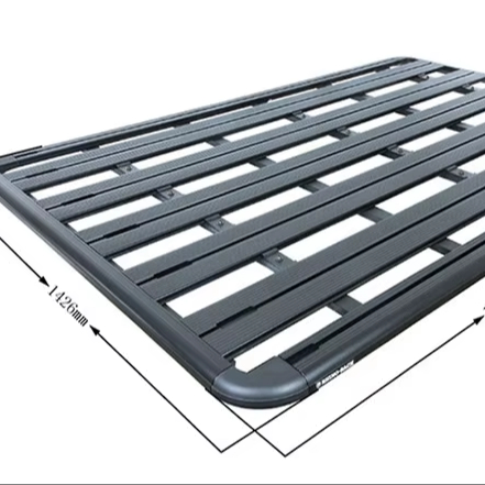 4WD Off Road Car Roof Rack Cargo Luggage Basket Carrier for Wrangler JK JL 4 Door Hardtop Overland Exterior Kit