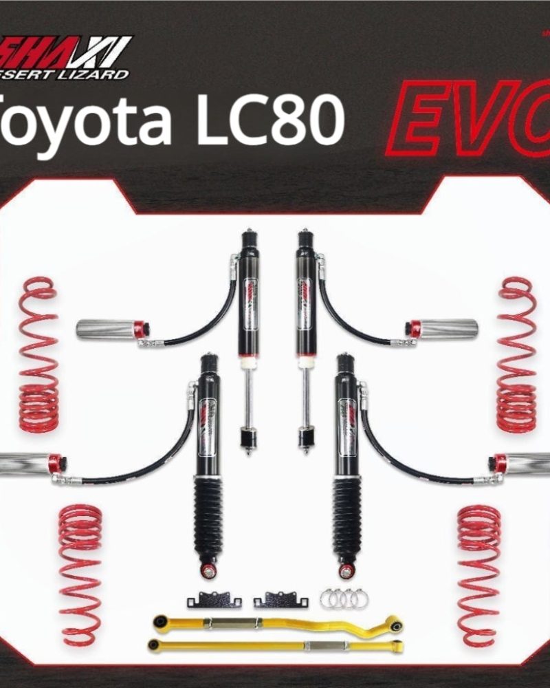 Toyota LC80 SHAXI Nitrogen Adjustable Shock Absorbers