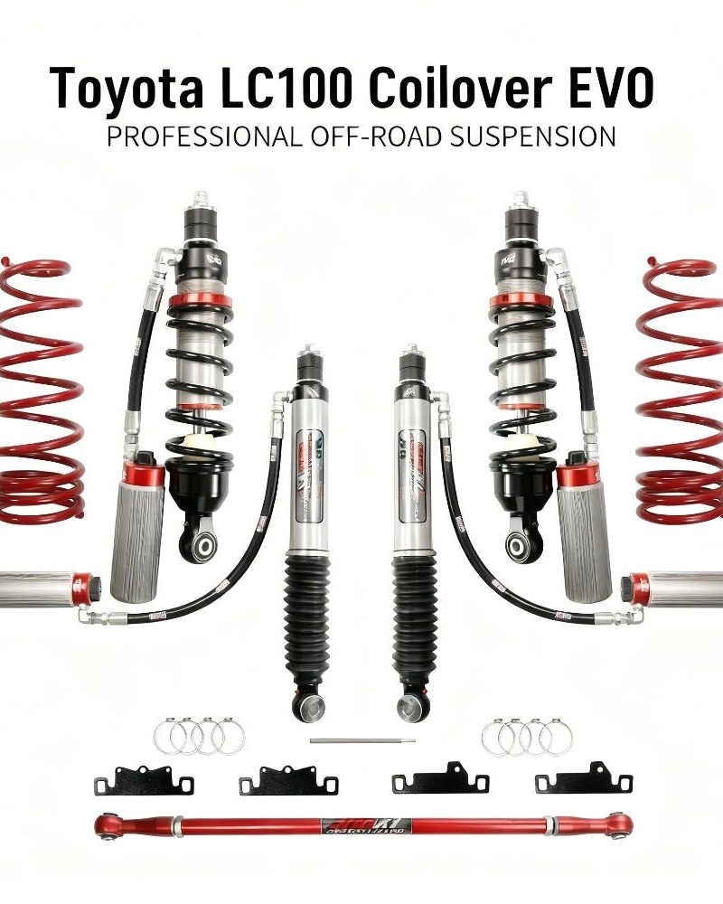 Toyota LC100 Coil EVO 73 SHAXI Nitrogen-Filled Adjustable Shock Absorbers(2 inches)