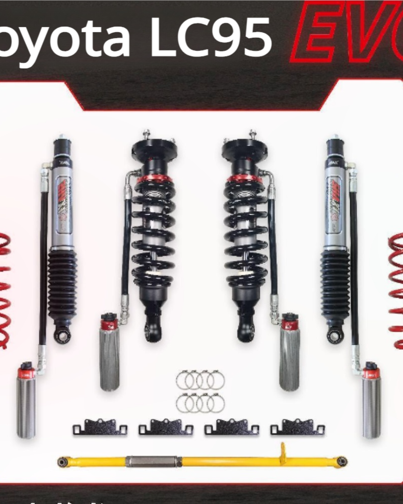 Toyota LC95 EVO 73 SHAXI Nitrogen-Filled Adjustable Shock Absorbers