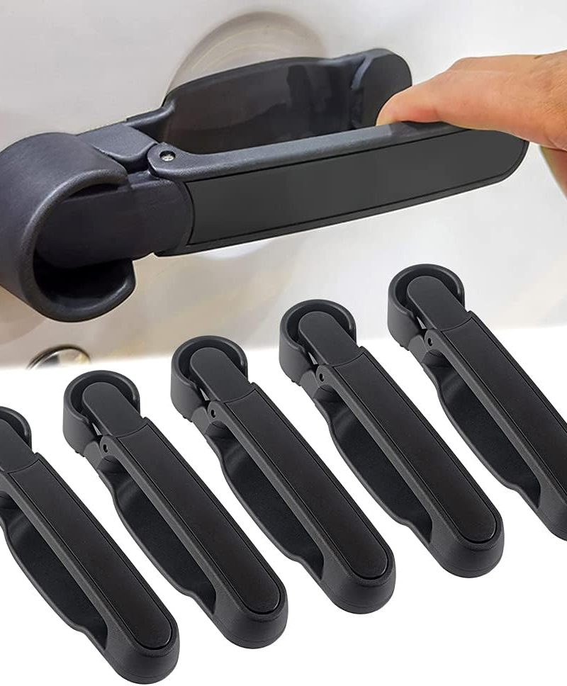 Maiker No Pressing Button Release Exterior Door Handle Kits For Jeep Wrangler JK 2007-2018