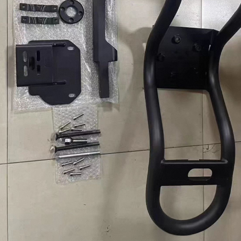 8-Hole Spare Tire Carrier Compatible with Full G-Class Series Heavy Duty Anti-Shake Rear Mount Bracket for Off-Road Modification