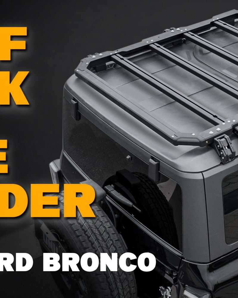 OMU Genesis Roof Rack&Side Ladder For Ford Bronco