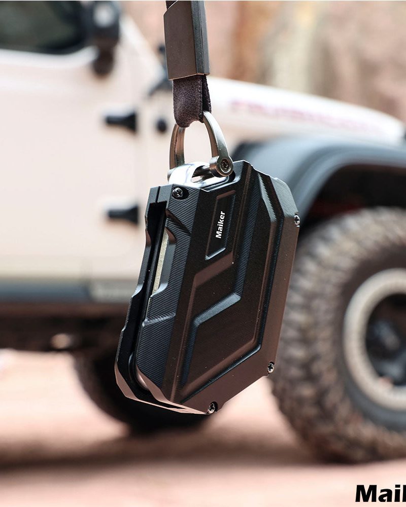 Maiker Aluminum Key Cover For Jeep Wrangler JL
