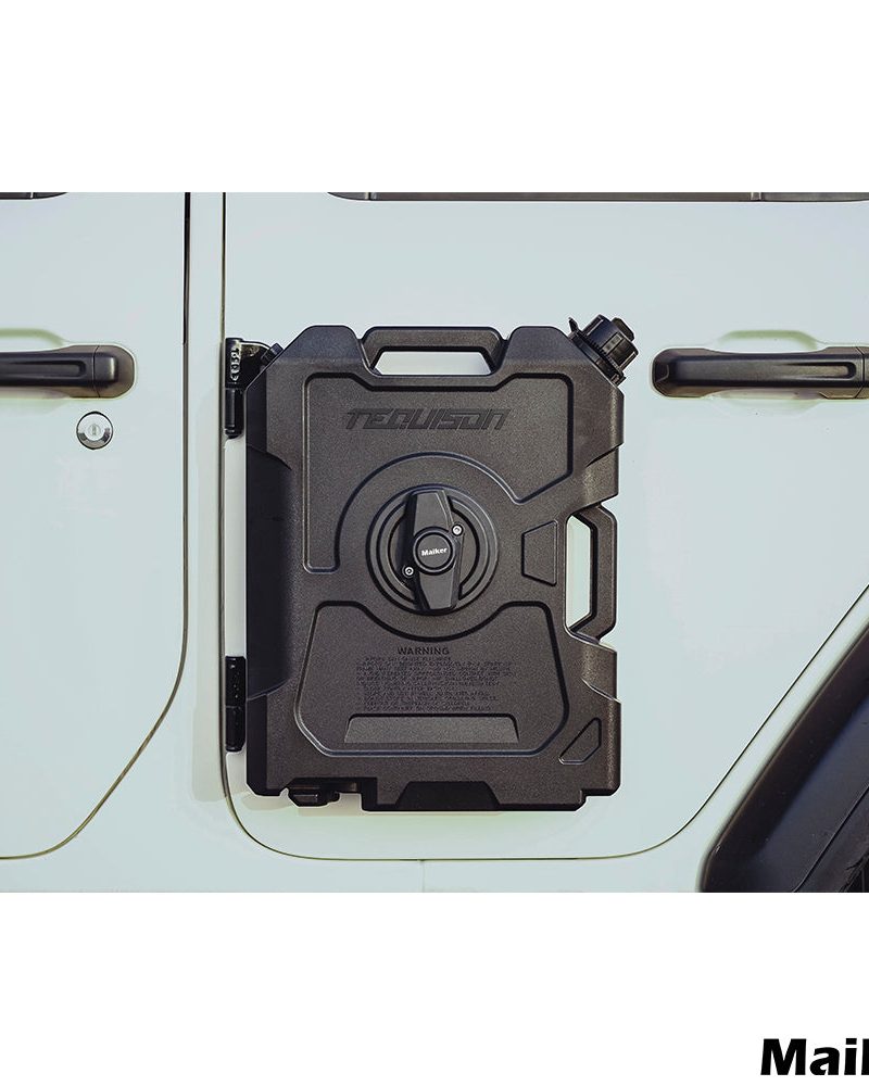 Maiker 7/9L Door Tank With Aluminum Bracket For Jeep Wrangler JKJL Accessories