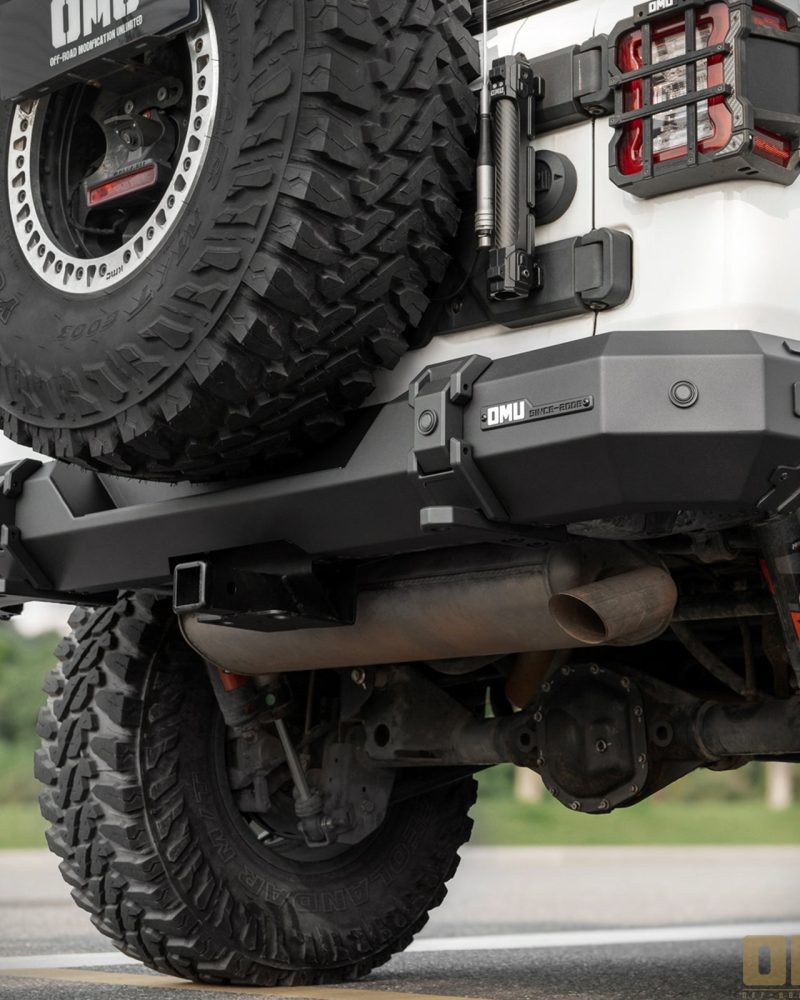 OMU Genesis Rear Bumper For Jeep Wrangler JL