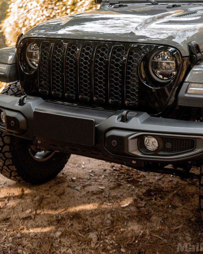 Maiker 10th Anniversary Plastic Front Bumper For Jeep Wrangler JL JT Accessories
