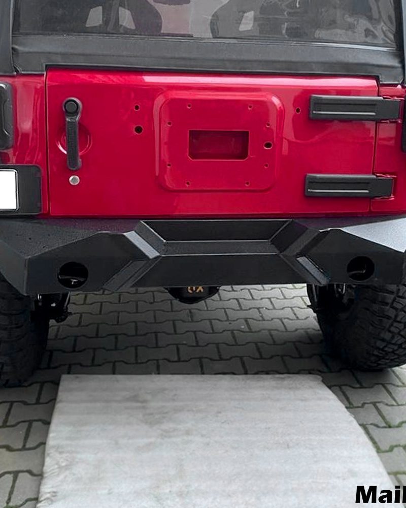 Maiker X Style Steel Rear Bumper For Jeep Wrangler JK