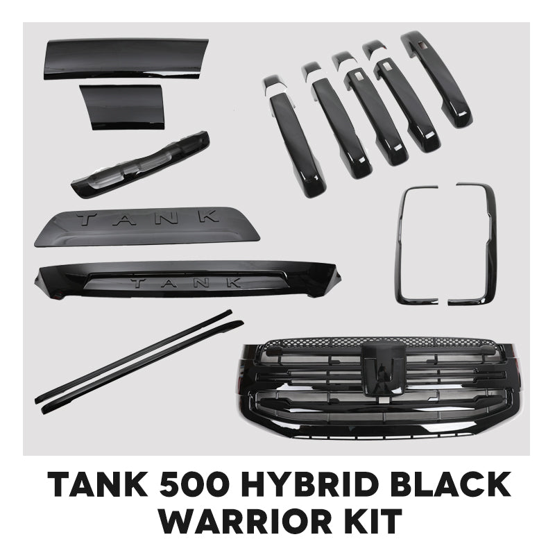 Tank 500 Hybrid Black Warrior Kit Body Surround Modification