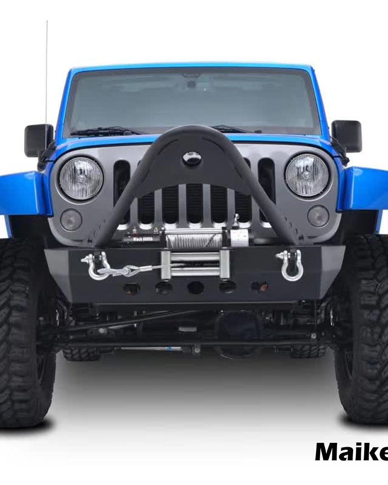 Maiker Front Bumper Protector For Jeep Wrangler JK Accessories