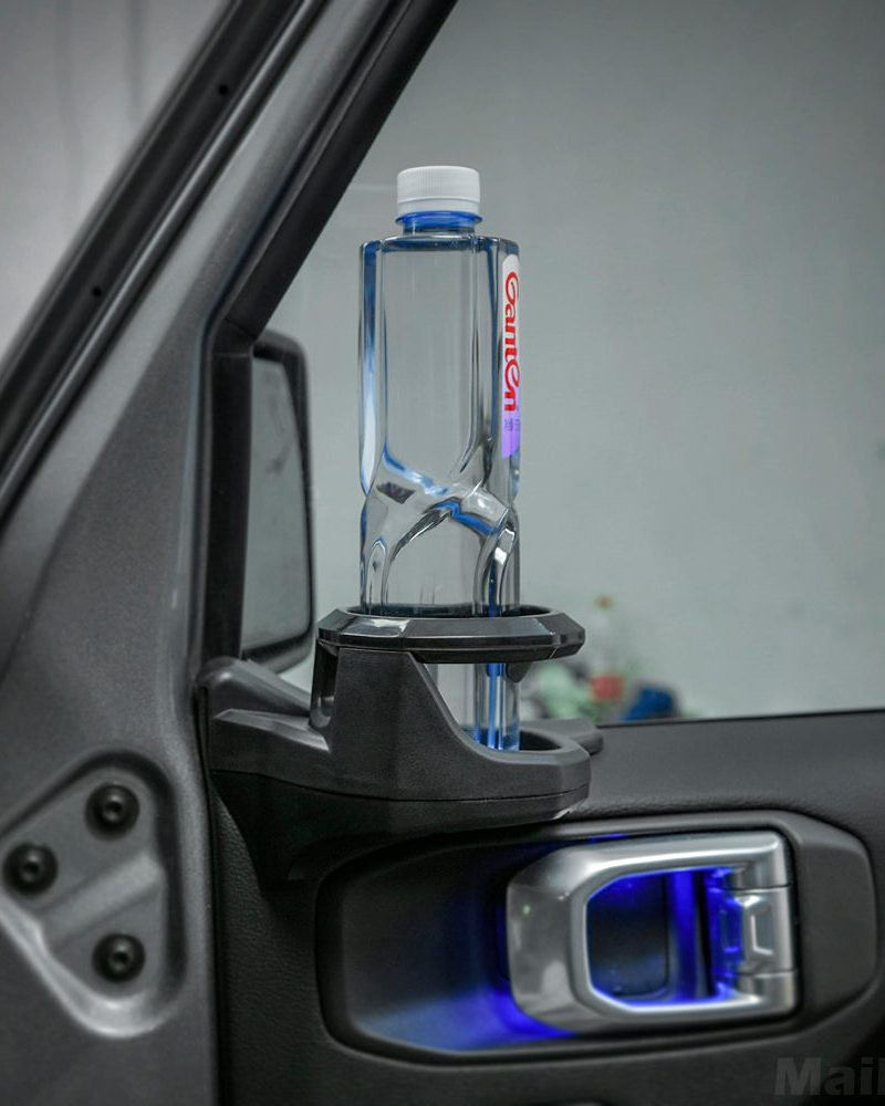 Maiker Front Door Water Cup Holder For Jeep Wrangler JL JT