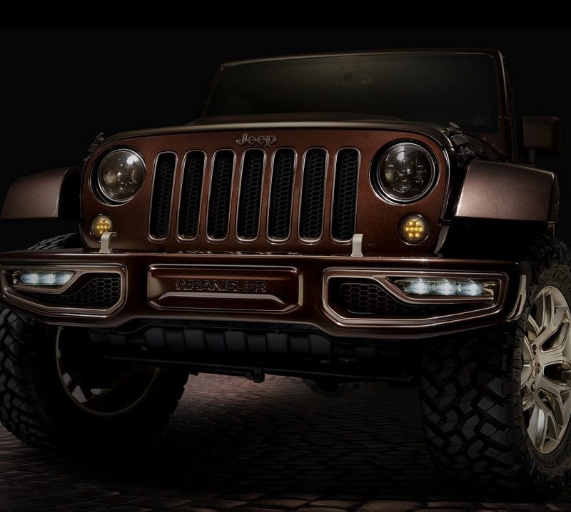 Maiker Sundancer Style Steel Front Bumper With Light For Jeep Wrangler JK